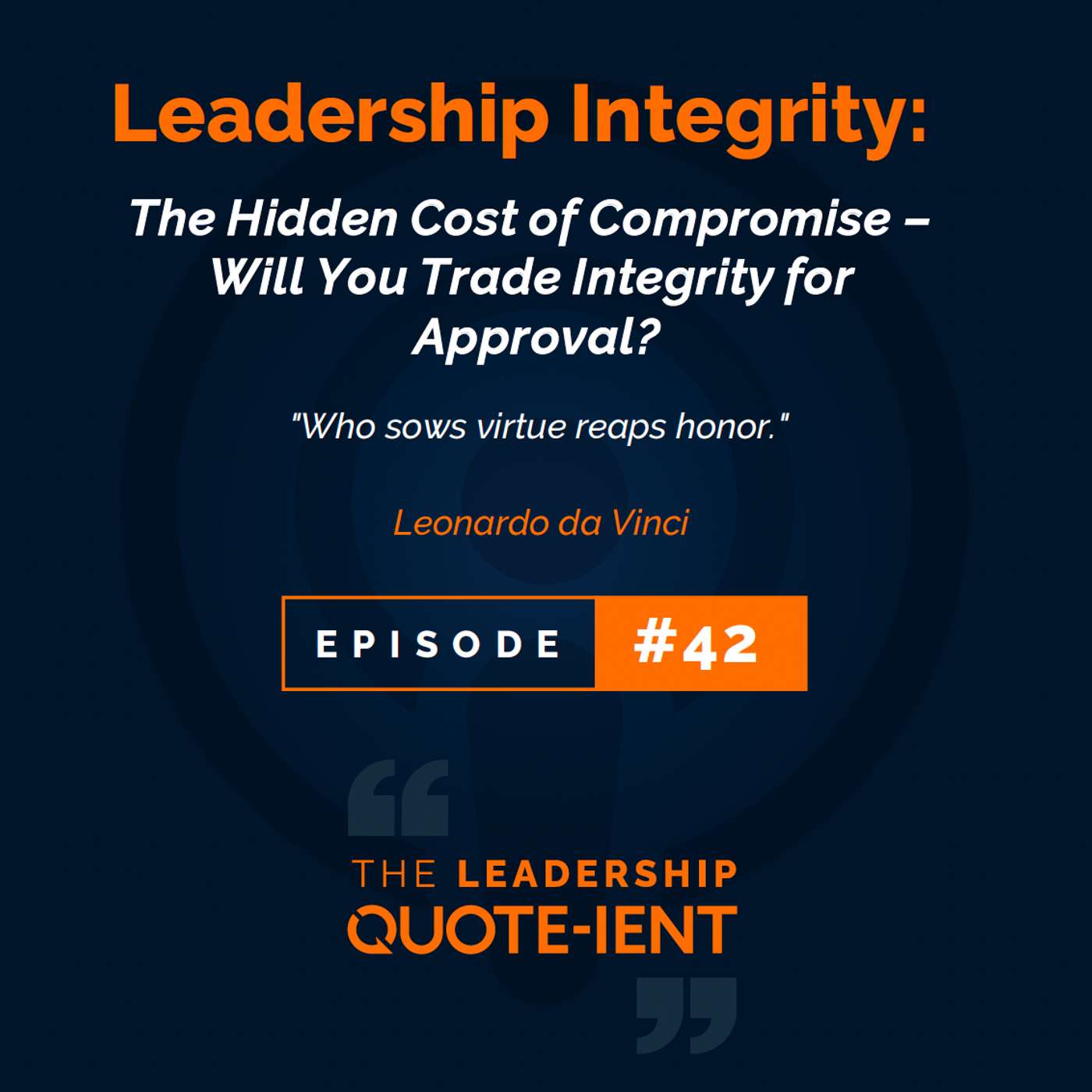 The Hidden Cost of Compromise: Will You Trade Integrity for Approval? The Hidden Cost of Compromise: Will You Trade Integrity for Approval?