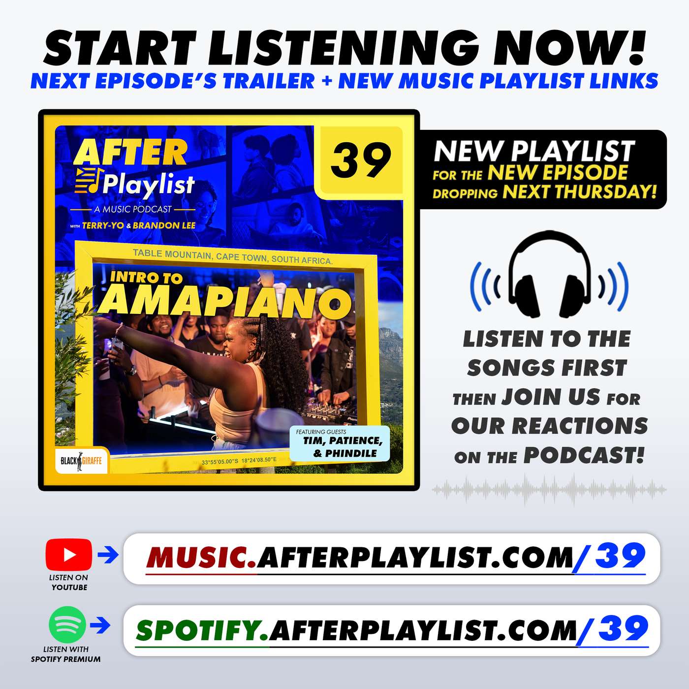 AfterPlaylist: A Music Playlist Podcast