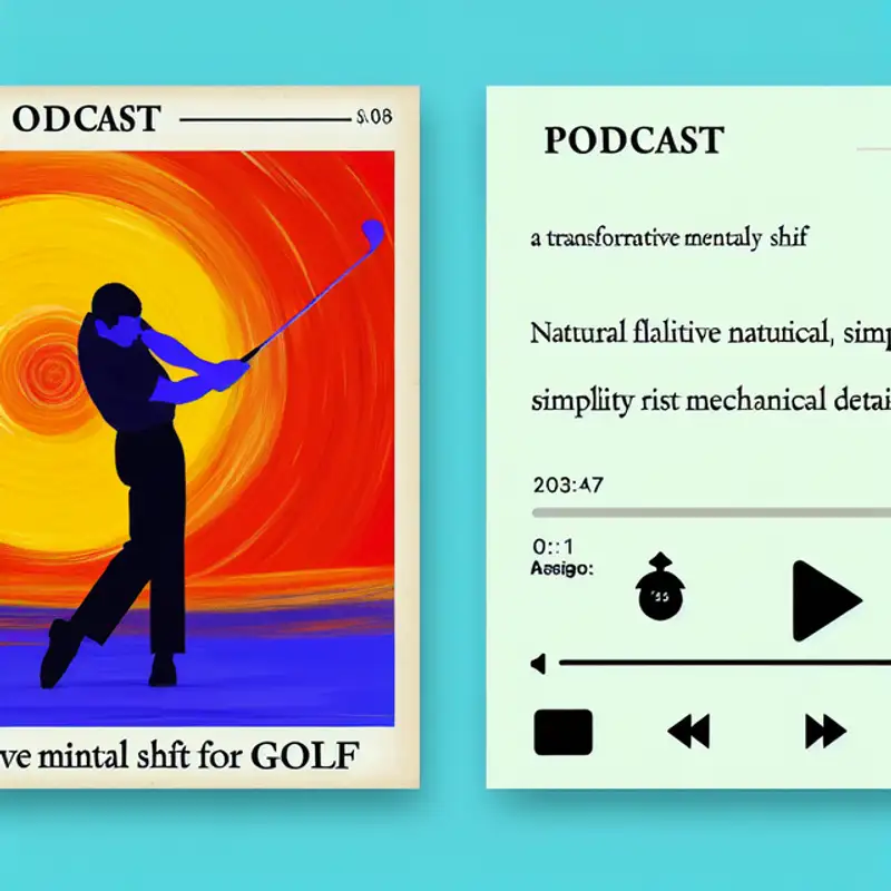 Simplifying Your Swing: How One Mental Shift Can Transform Your Golf Game