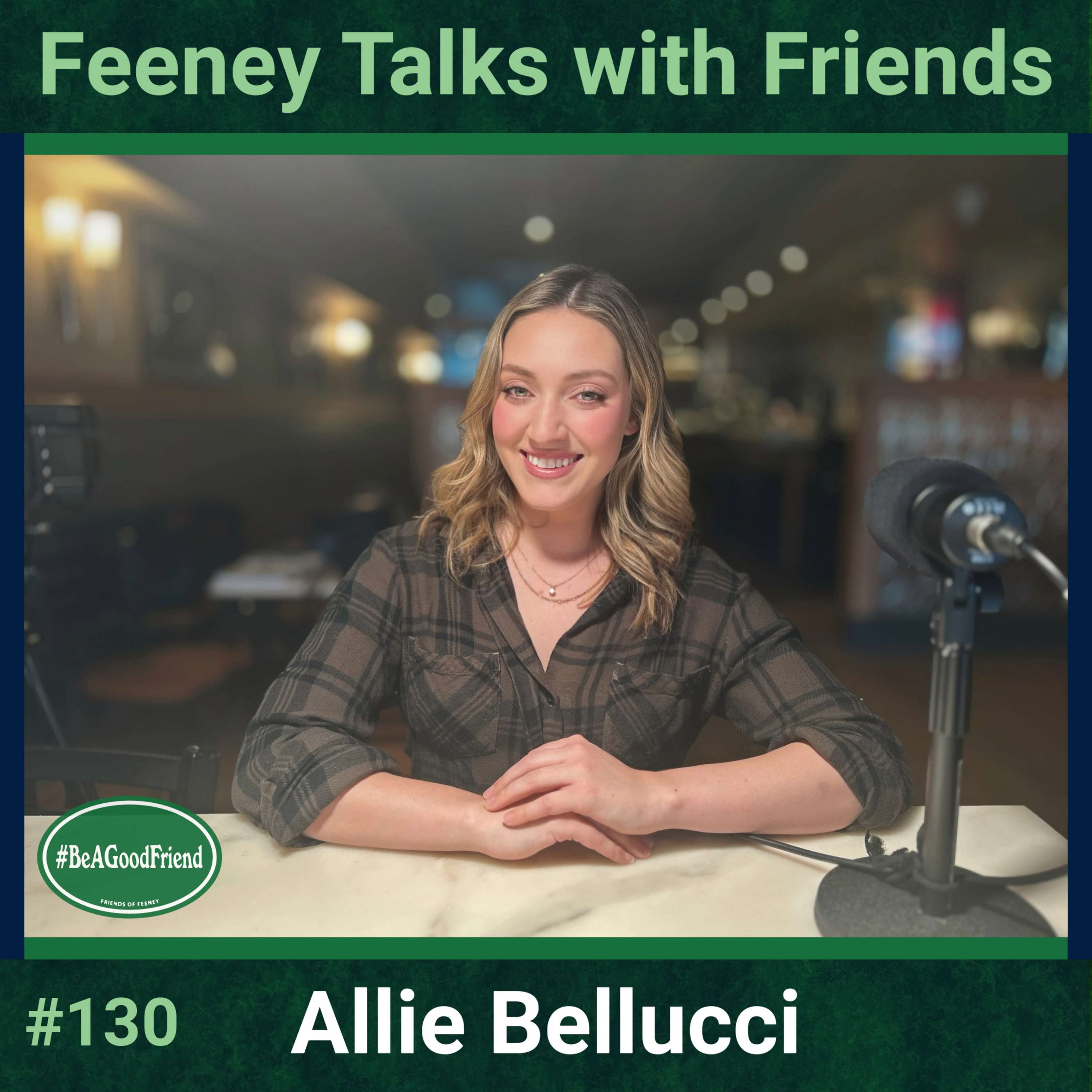Feeney Talks With Friends