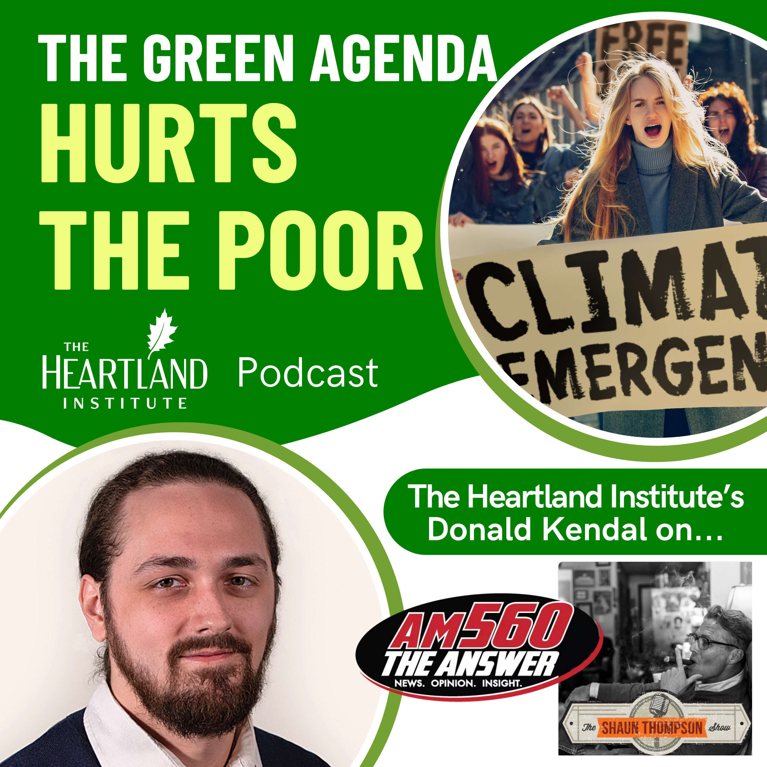 How the Green Agenda Hurts the Poor - podcast episode cover