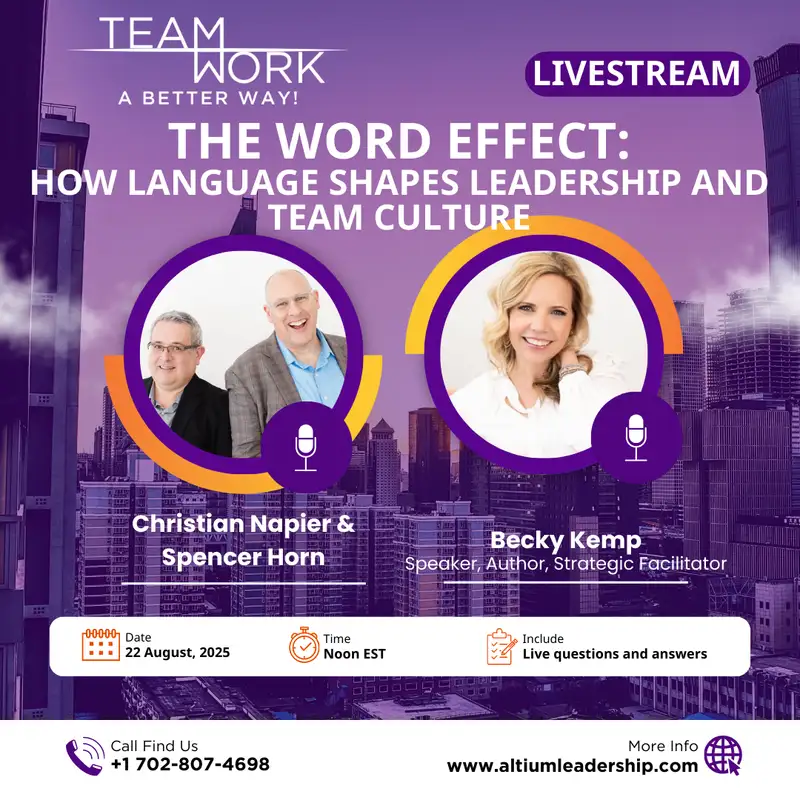 The Word Effect: How Language Shapes Leadership and Team Culture