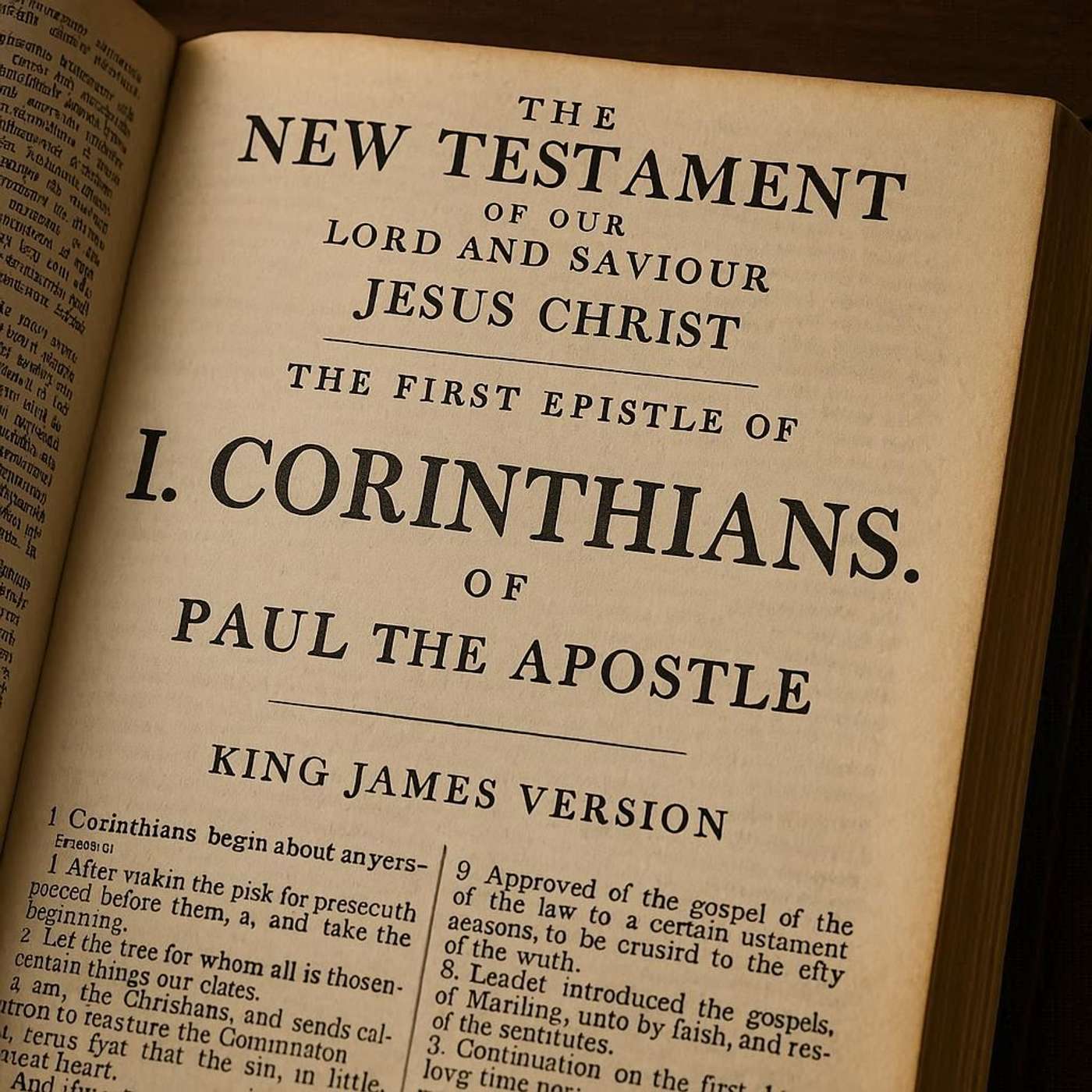 1st Corinthians 4 &  5